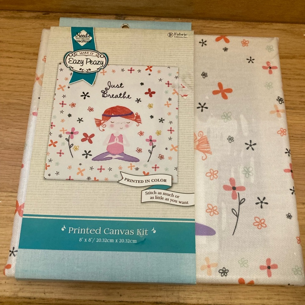 Eazy peazy embroidery kits yoga - two - New